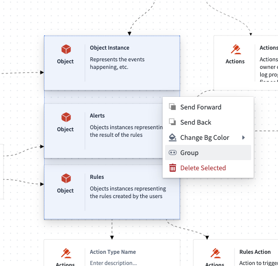 Create a node group.