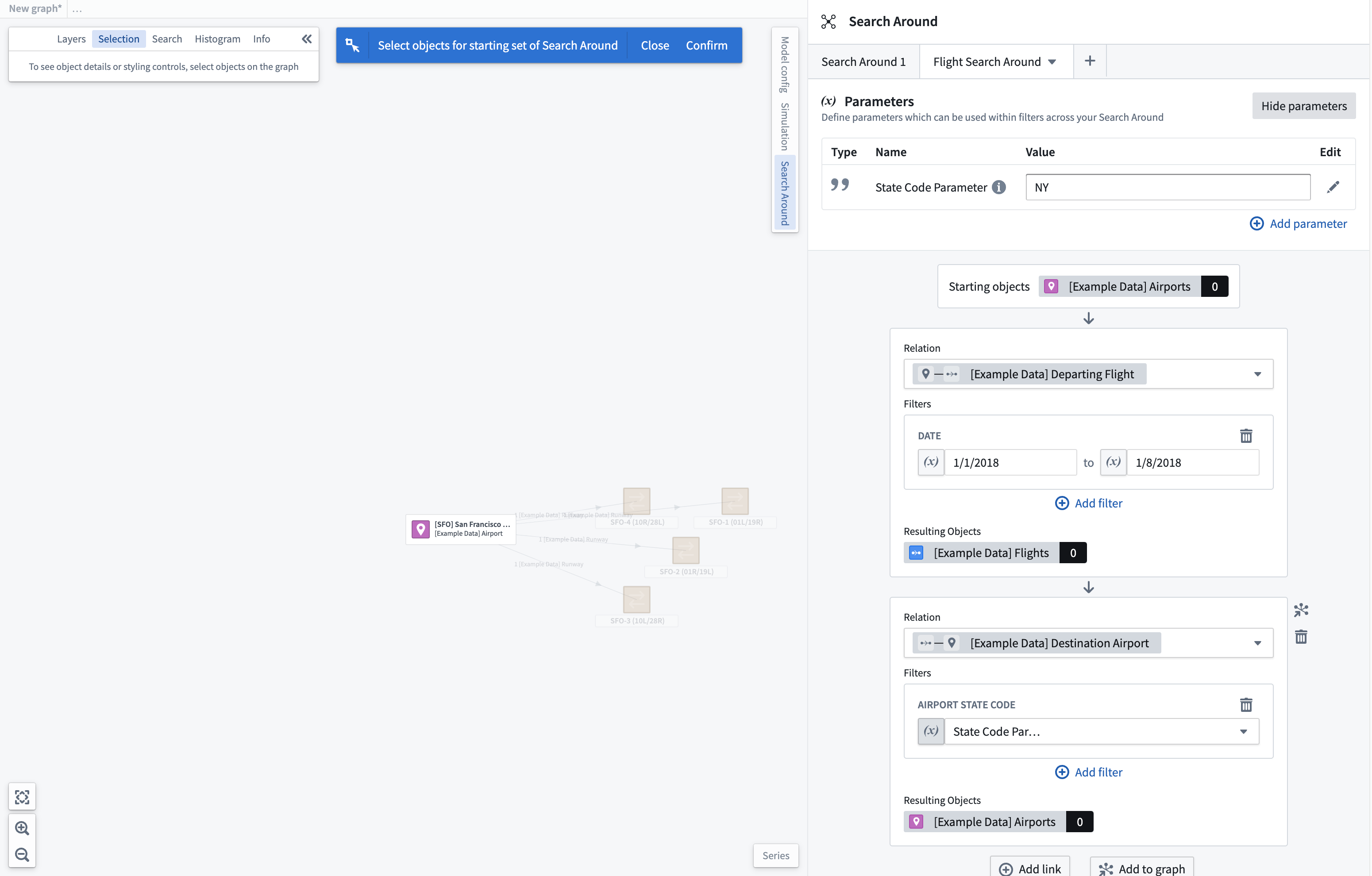 Load Search Around