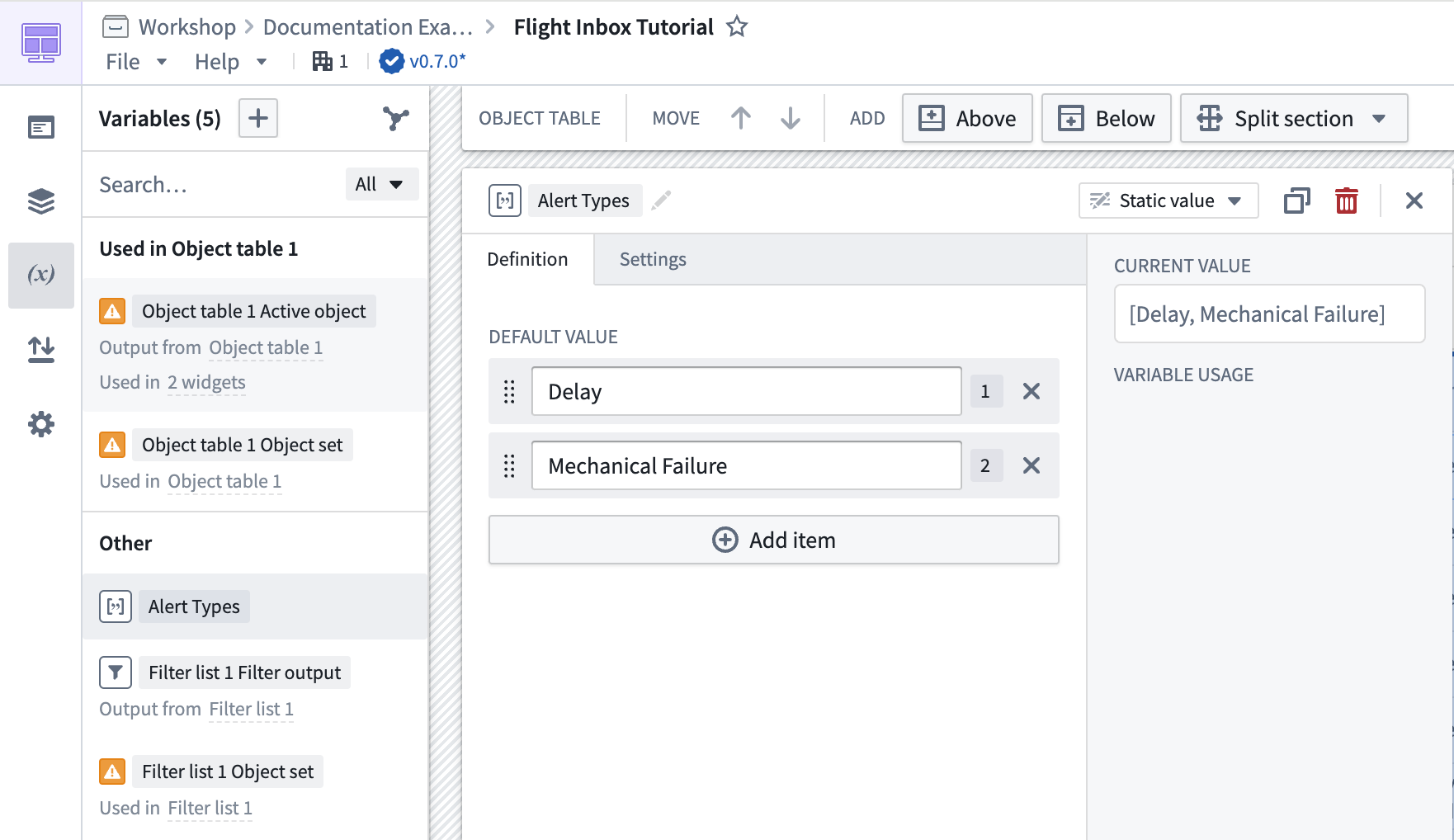 Editing a string array variable