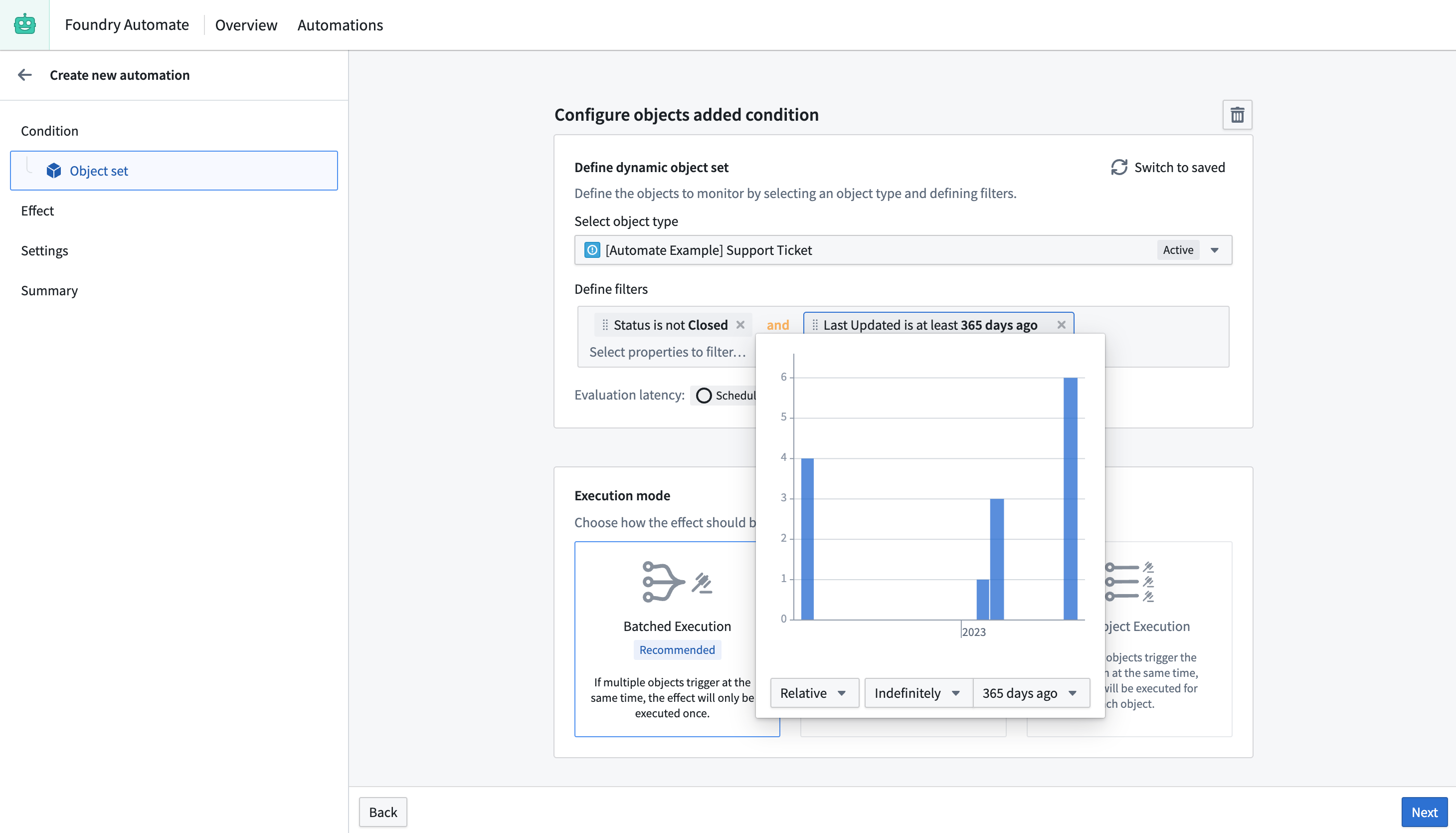 Auto-close support tickets - condition configuration